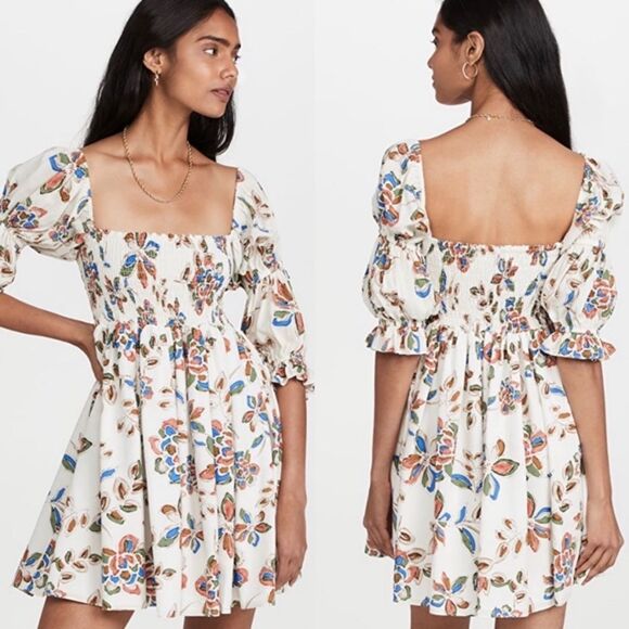 Misa Zadie Floral Mini Dress M - Picture 1 of 10